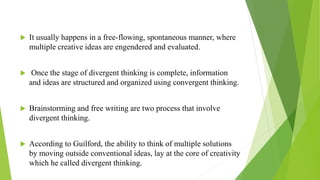 Creativity | PPTX