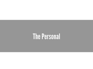 The Personal
 