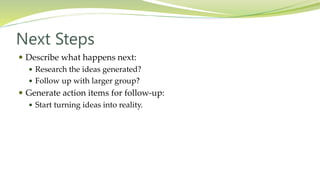Creativity Session creative activity teaching | PPTX