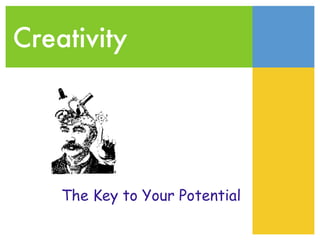 Creativity




    The Key to Your Potential
 