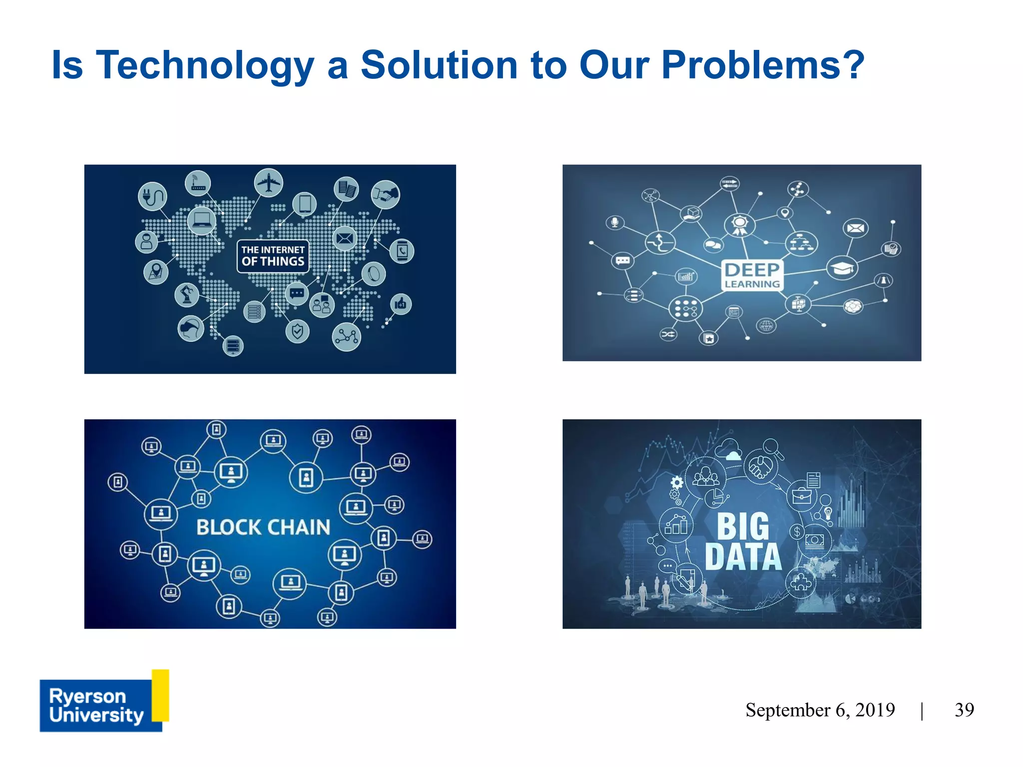 39September 6, 2019 |
Is Technology a Solution to Our Problems?
 