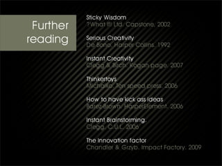 Creativity & 10 tips for better brainstorming