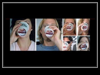 Vaso con dibujo en la tapa 