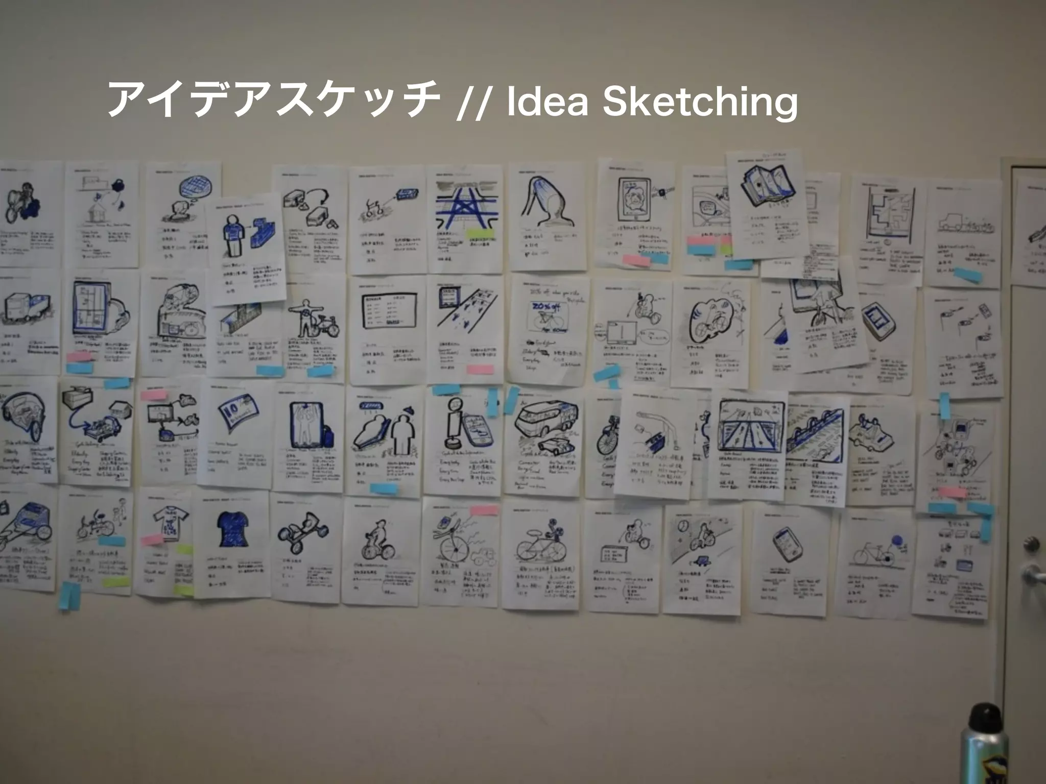 アイデアスケッチ // Idea Sketching
 