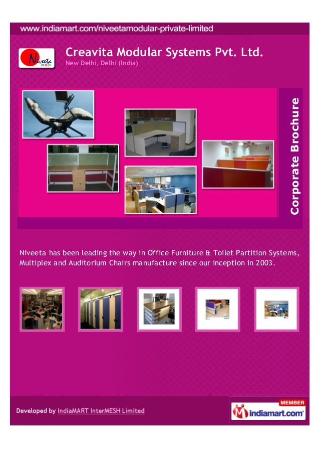 Creavita Modular Systems Pvt LtdNew Delhi IndiaNiveeta Has