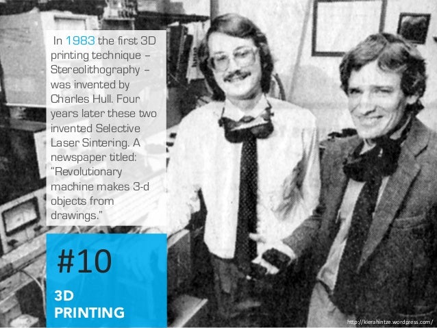 Who Invented The 3D Printer? – Who Invented 3D Printing: A Brief ...