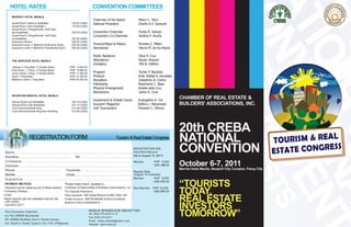 CREBA Convention Brochure