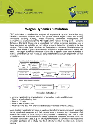 Introducing the Centre for Railway Engineering | PDF