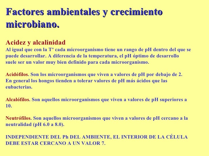 Crecimiento microbiano