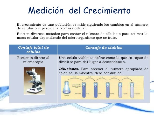 Crecimiento microbiano