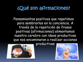 Lecturas positivas e inspiradorasAutoestimaEs la valoración que tenemos de nosotros mismos. La opinión que tenemos de nosotros de una forma general.Una persona con autoestima alta tiene confianza en sí misma