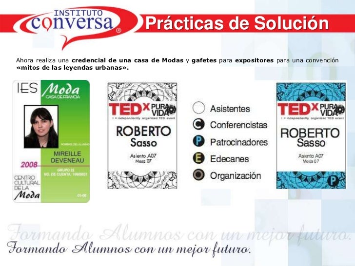 formatos de credenciales en word