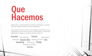 Credenciales ACTIVA-T SAC 2014