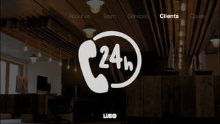 About us Team ClientsServices Cases
 