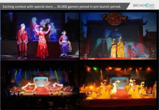 Exciting contest with special story … 30.000 gamers joined in pre-launch period.
 