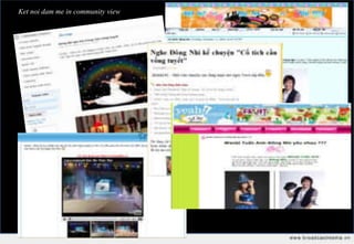 Ket noi dam me in community view
 