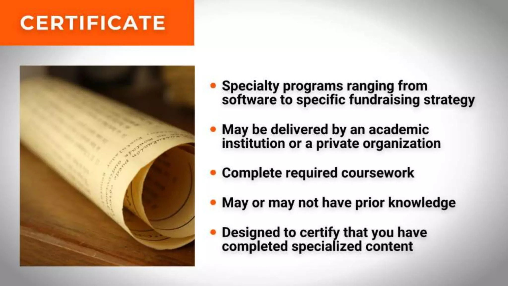 Advancing Your Fundraising Career Through Credentialing