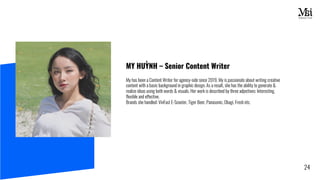 24
My has been a Content Writer for agency-side since 2019. My is passionate about writing creative
content with a basic b...
