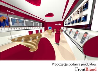 Propozycja podania produktów
 