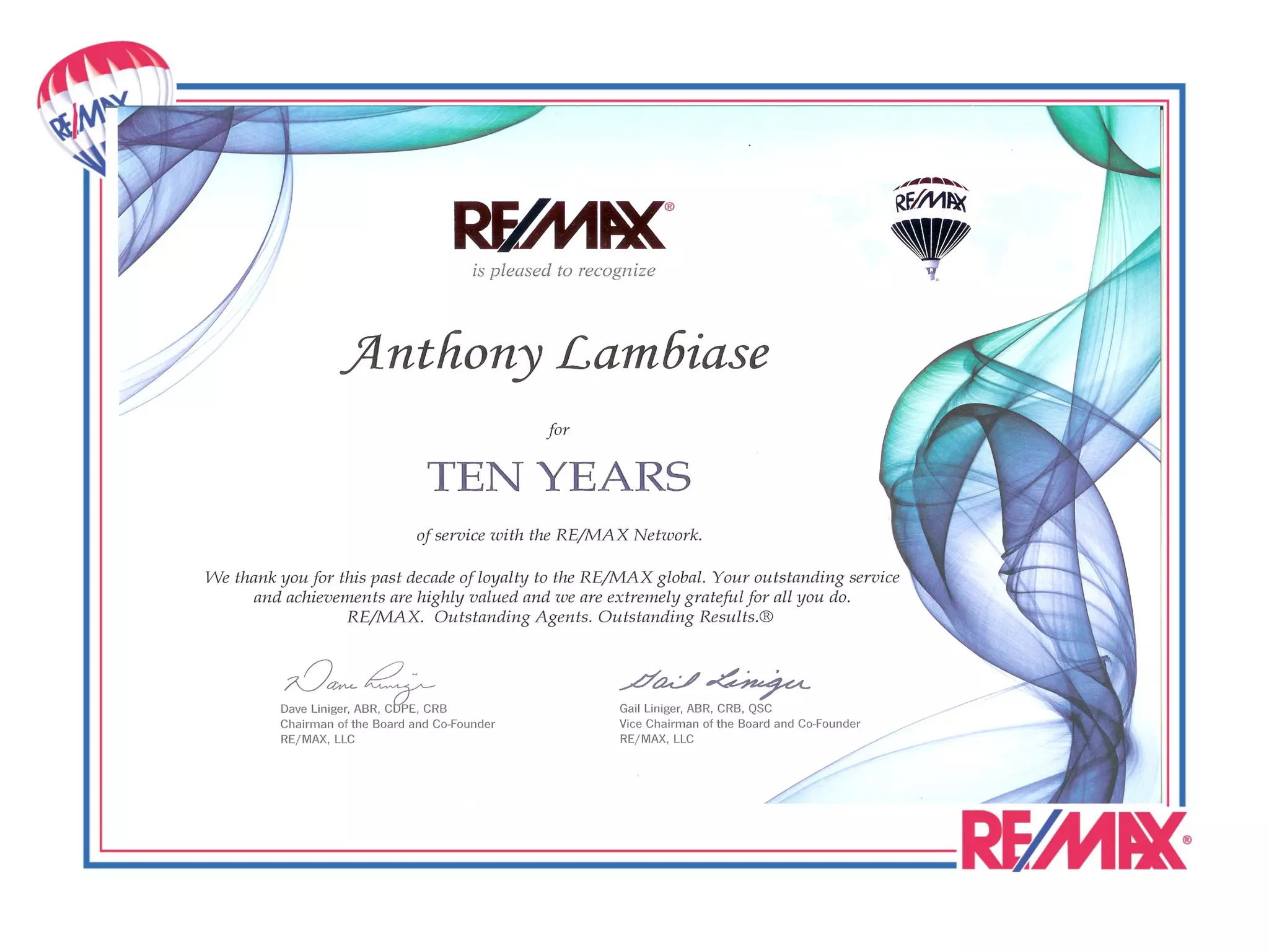 PROFESSIONAL ACHIEVEMENTS
`
 