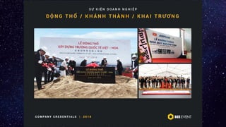 BEE EVENT Credentials 2018