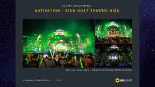 BEE EVENT Credentials 2018