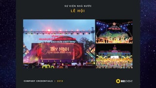 BEE EVENT Credentials 2018