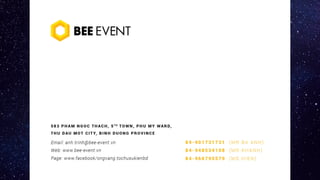 BEE EVENT Credentials 2018