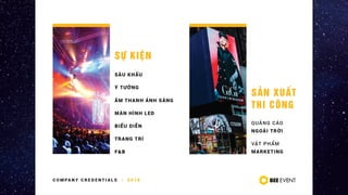 BEE EVENT Credentials 2018