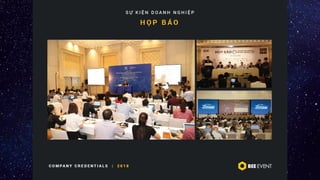 BEE EVENT Credentials 2018