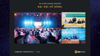 BEE EVENT Credentials 2018