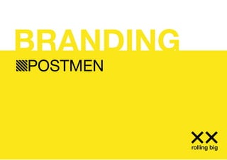 Postmen Credentials branding 2016