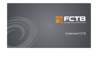 Credentials FCTB
 