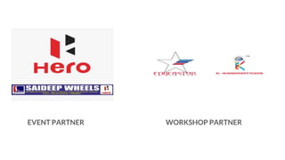 EVENT PARTNER WORKSHOP PARTNER
 