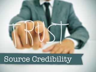Source Credibility
 