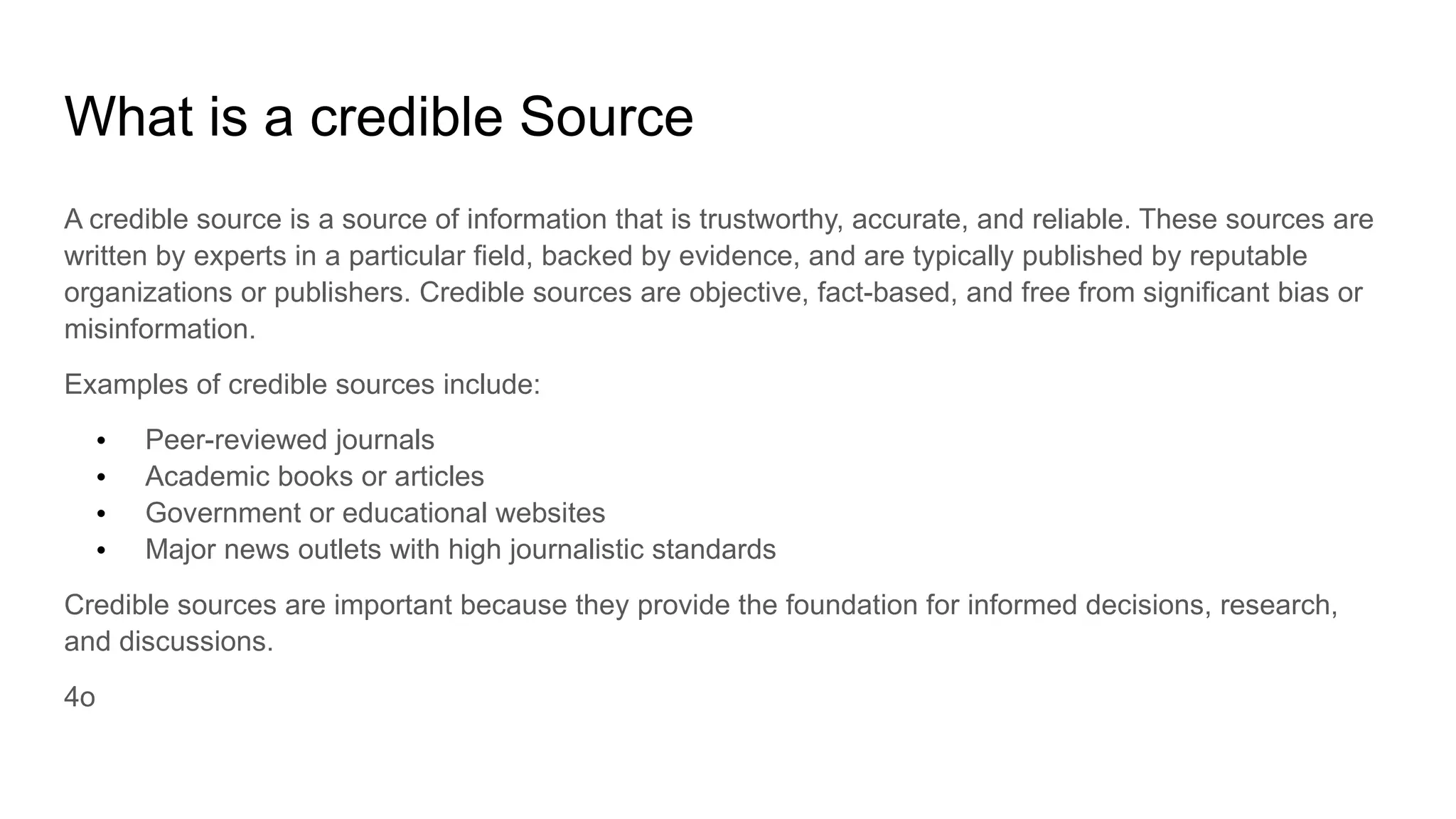 Credible Source Definition – How To Identify A Reliable Source – DUZNS