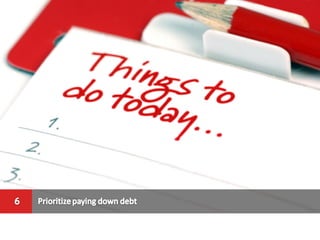 10 Solutions to personal Credit Crunch