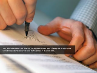 10 Solutions to personal Credit Crunch