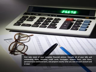 10 Solutions to personal Credit Crunch