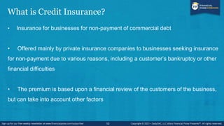 Credit Insurance 101 | PDF