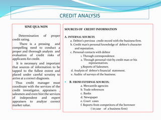 Credit and credit managemen tmc | PPTX