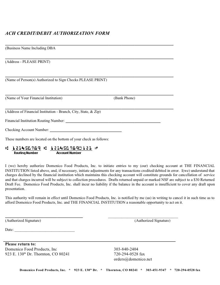 sample ach authorization form ivedi preceptiv co ach form template