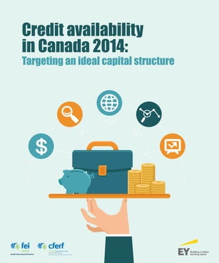 Credit availability 
in Canada 2014: 
Targeting an ideal capital structure 
 