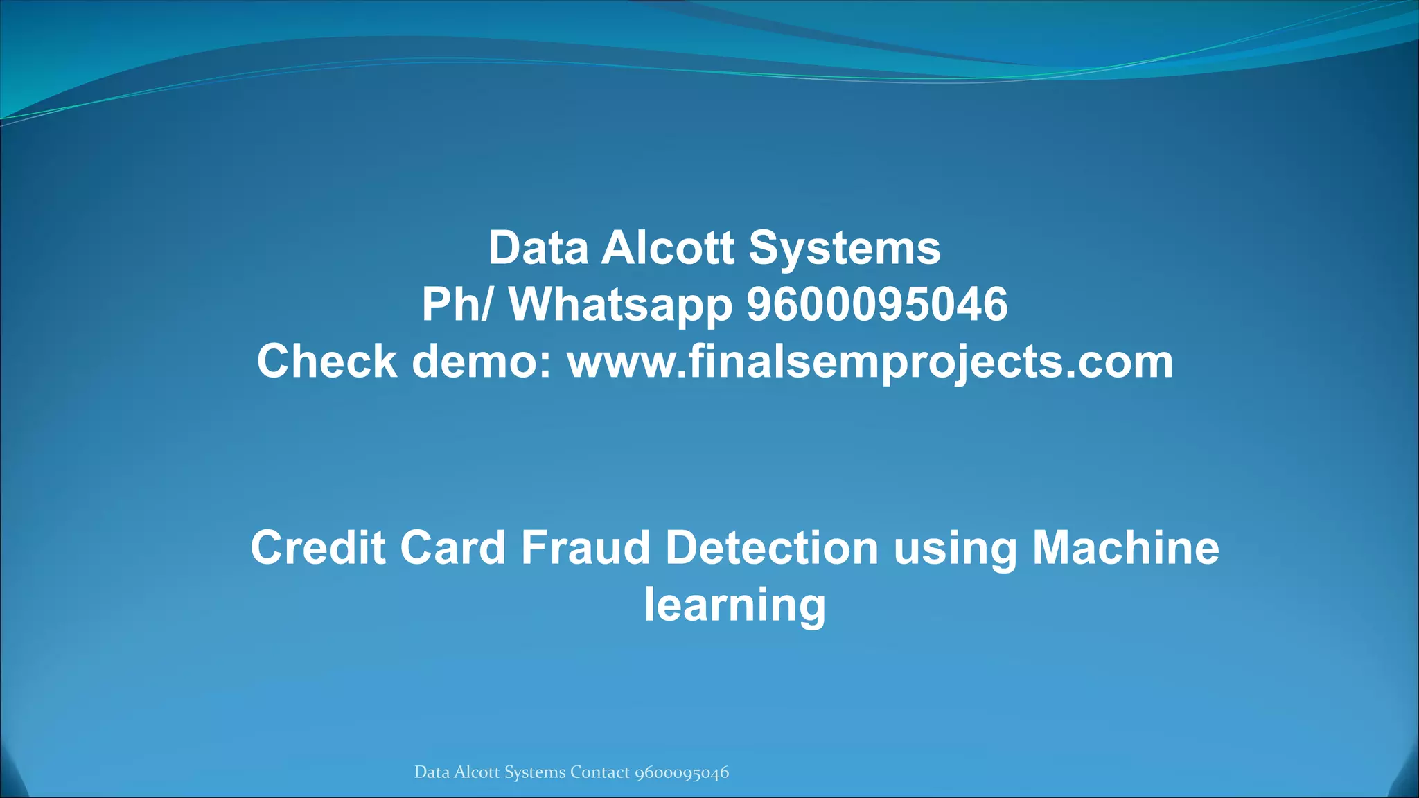 Credit card fraud detection through machine learning | PDF