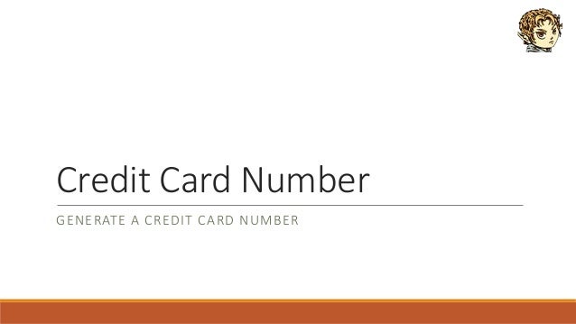 Get Credit Card Number For Free Elfqrin