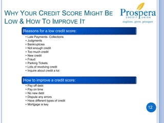 Why Your Credit Score Might Be Low & How To Improve It12