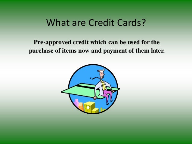 Credit Cards Ppt 1 