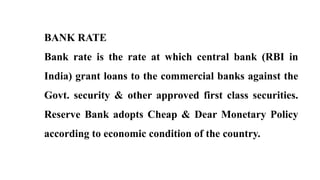 Rbi Credit Control Rates credit control Techniques of Reserve Bank Of India | PPTX