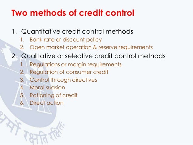 credit control