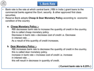 Credit control by RBI | PPTX